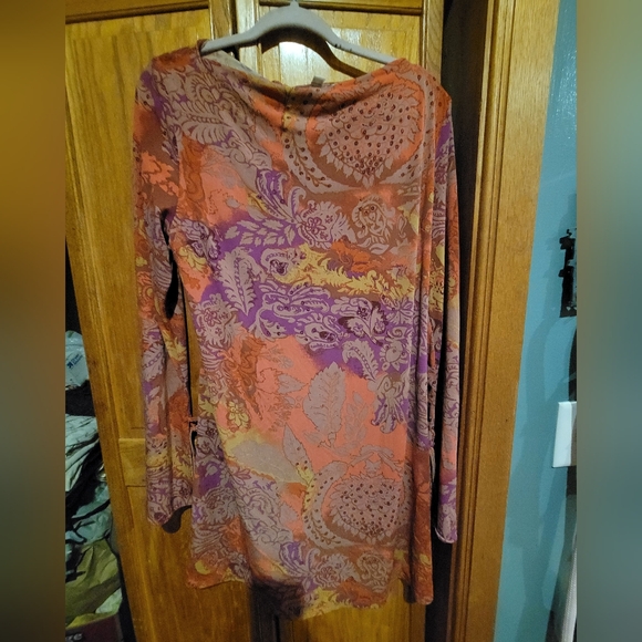 Urban Outfitters Silence & Noise Bohemian Long Sleeve Dress - Picture 3 of 5